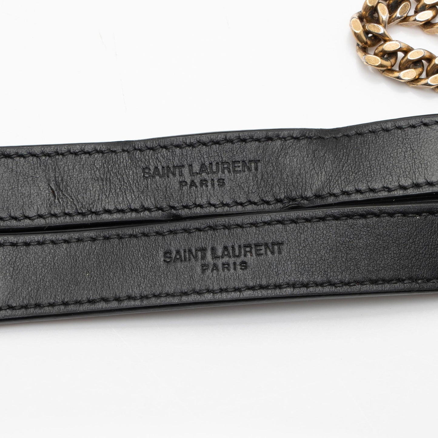 Saint Laurent Matelasse Calfskin Monogram LouLou Chain Small Crossbody Bag s725vF