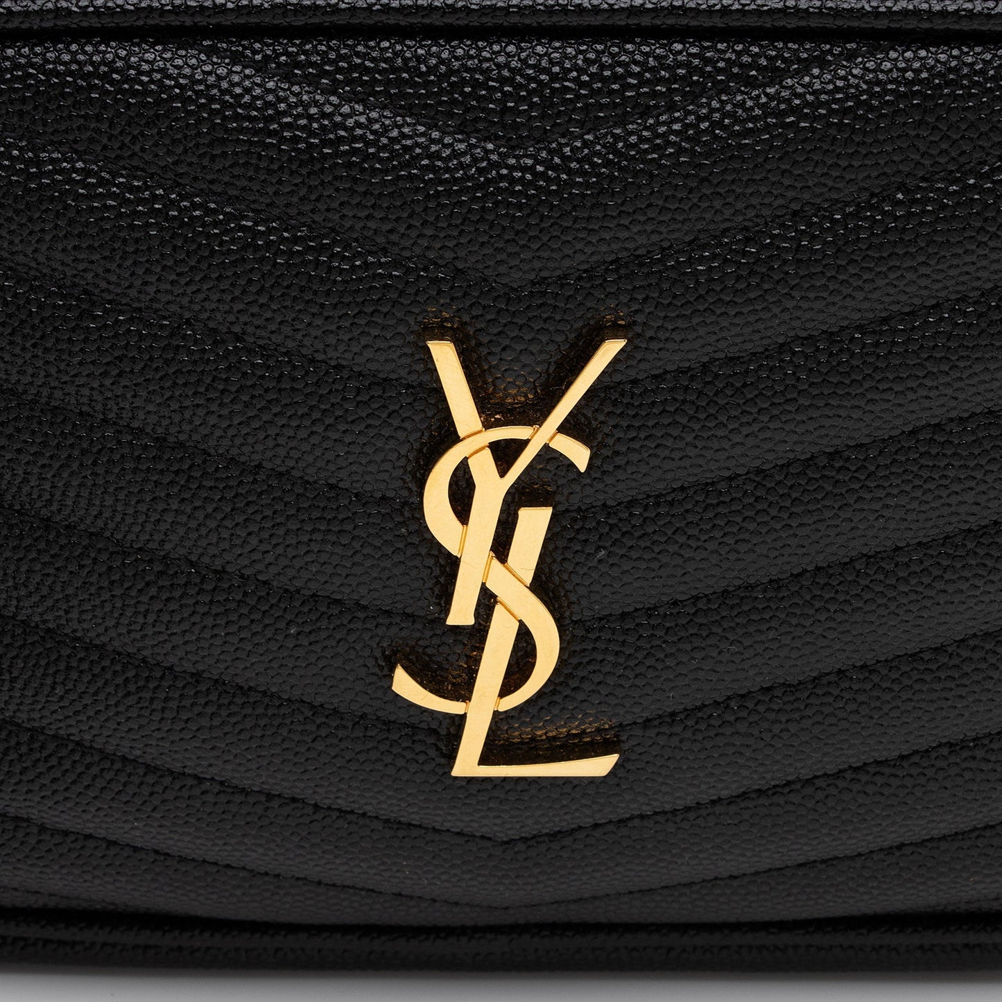 Saint Laurent Matelasse Grain de Poudre Monogram Lou Mini Camera Bag TAc6LT