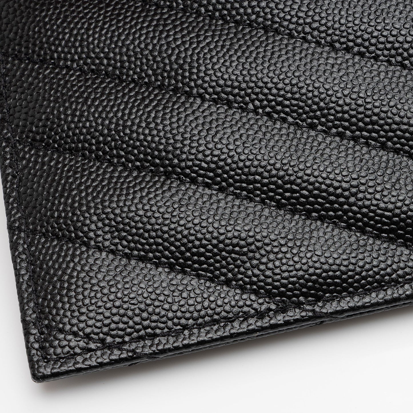 Saint Laurent Matelasse Grain de Poudre Monogram Bill Pouch mP6iOM