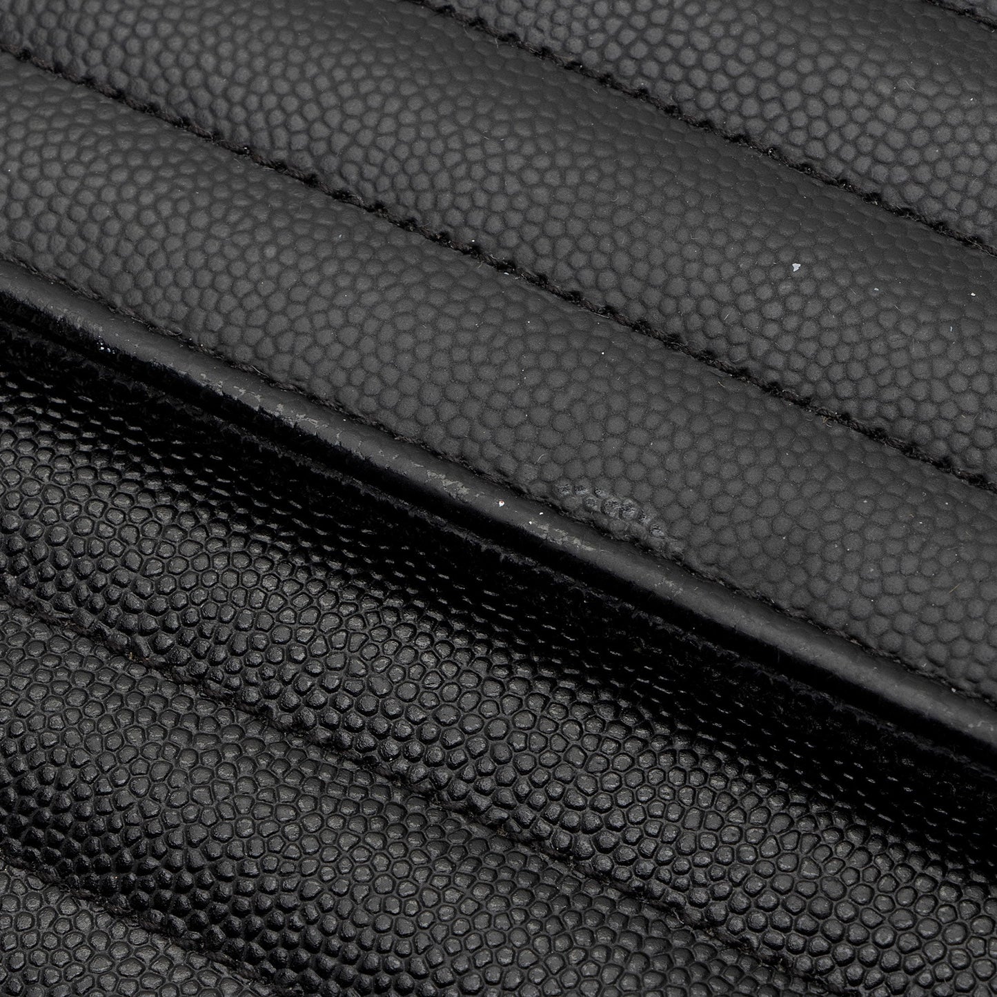 Saint Laurent Matelasse Grain de Poudre Monogram Chain Wallet - FINAL SALE 3qQ1Kb