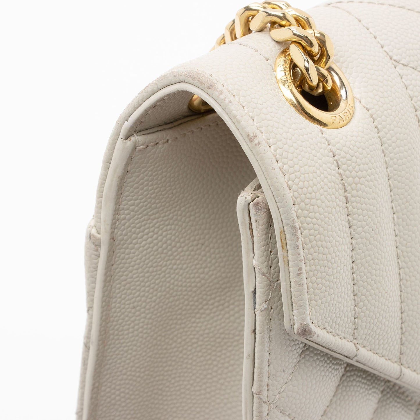 Saint Laurent Mixed Matelasse Grain de Poudre Monogram Medium Shoulder Bag zIEuMS