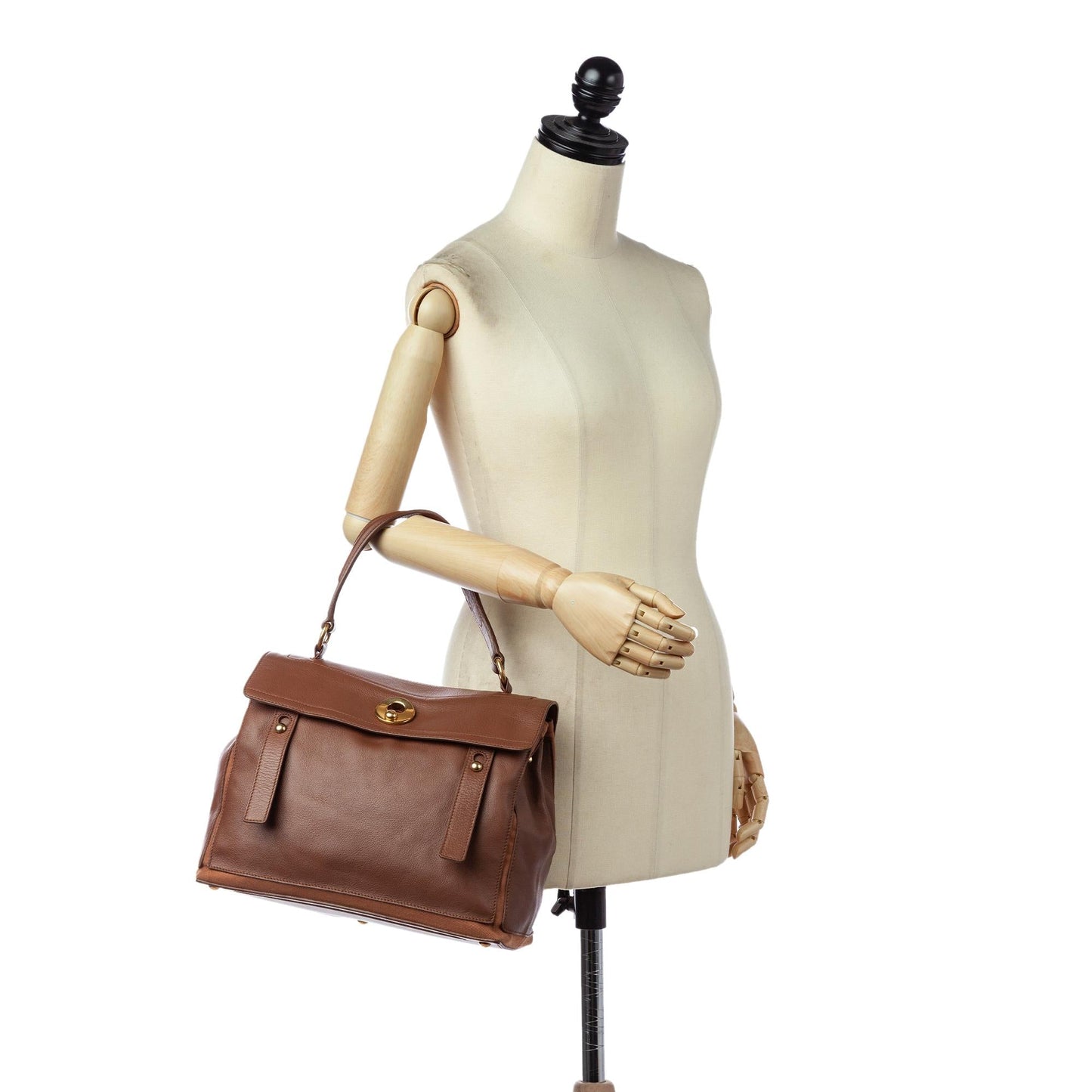 Saint Laurent Muse Two Leather Handbag (SHG-24319