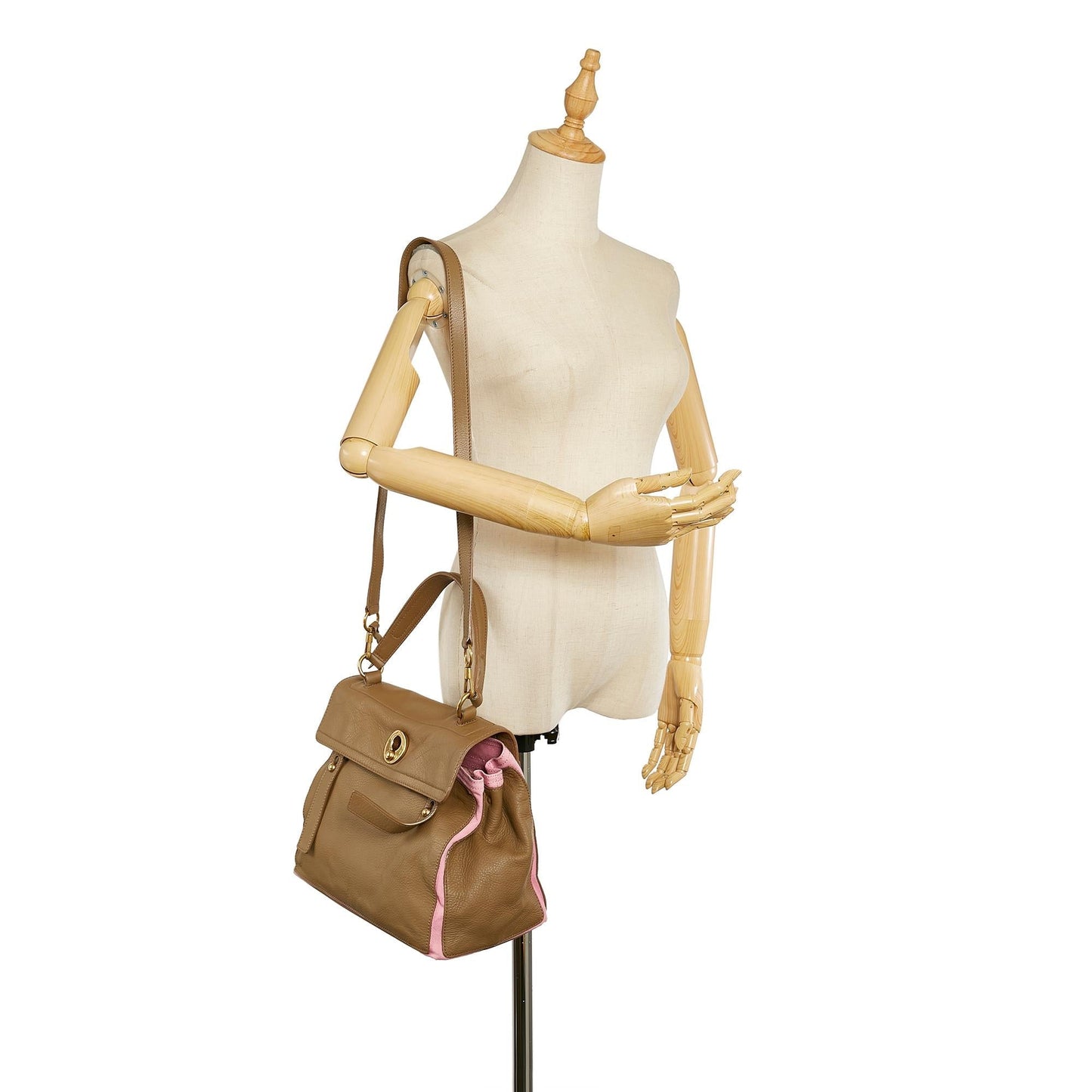Saint Laurent Muse Two Leather Satchel (SHG-24924