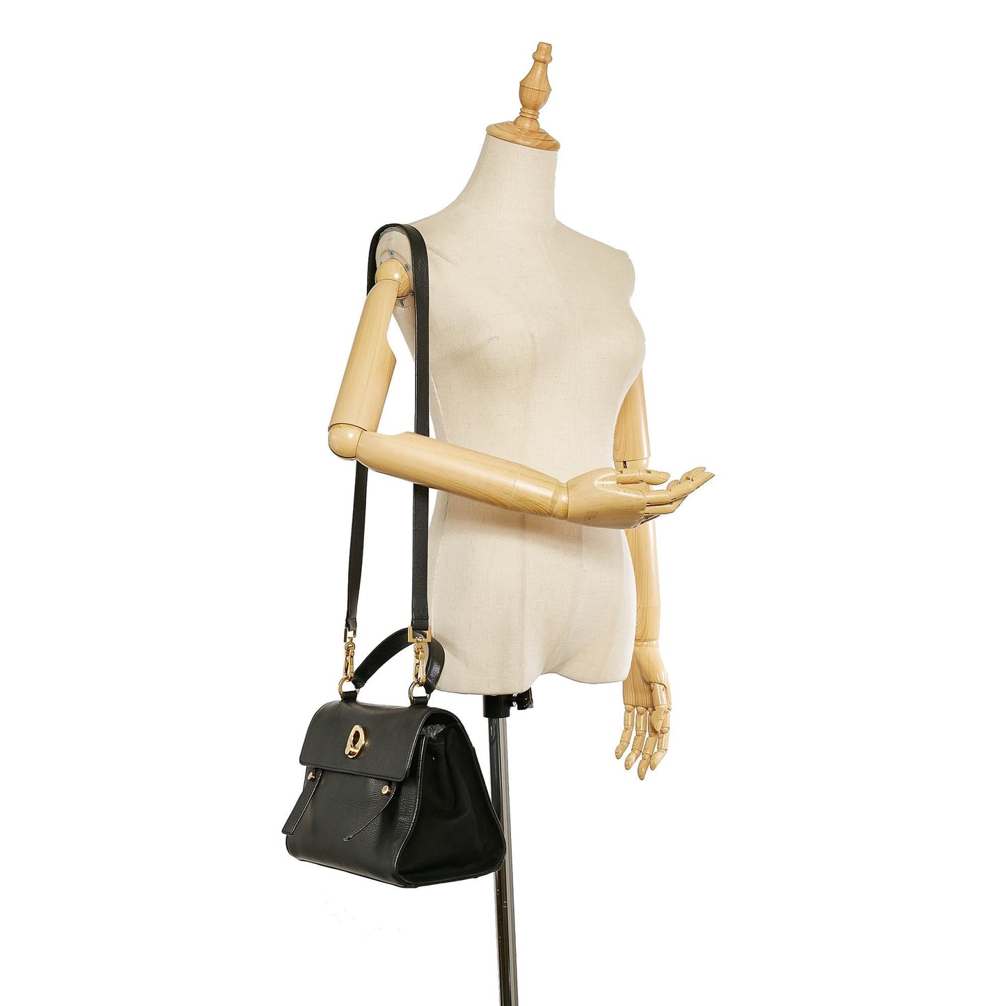 Saint Laurent Muse Two Leather Satchel (SHG-25057