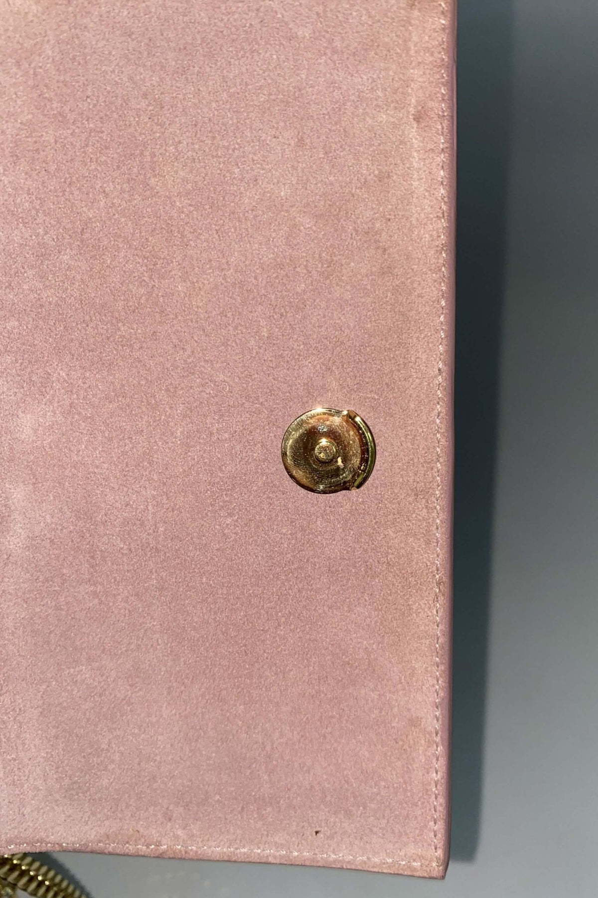 Patent Monogram Small Kate Pink