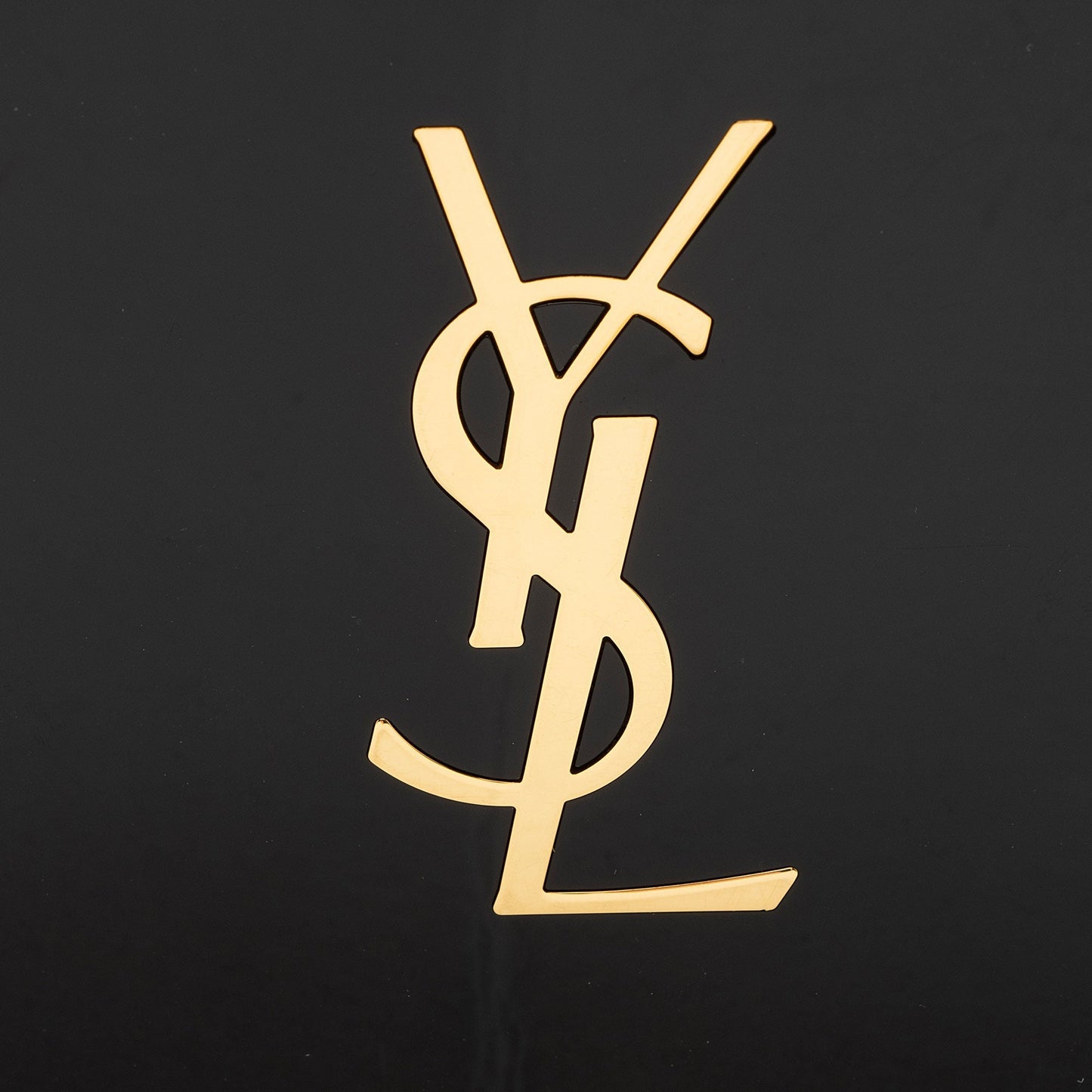 Saint Laurent Plexiglass Minaudiere Tuxedo Monogram Box Shoulder Bag neNwyi
