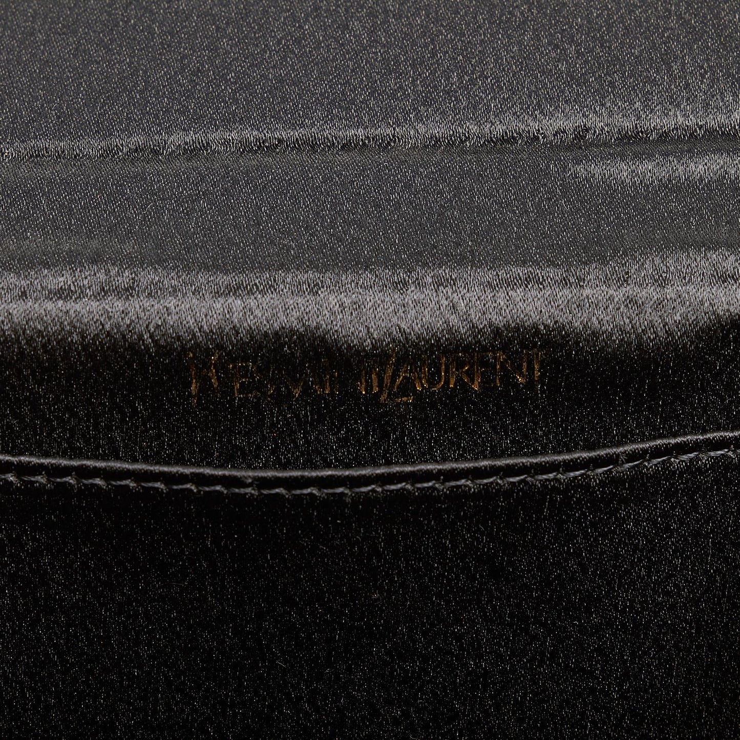 Saint Laurent Satin Clutch Bag (SHG-25250