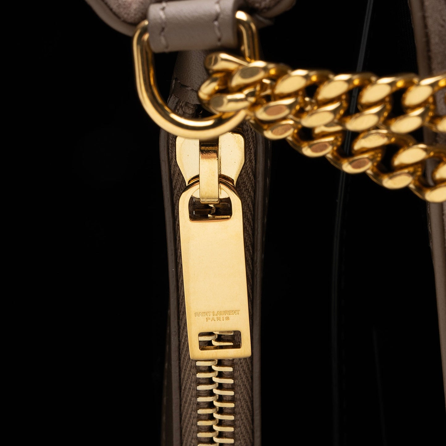 Saint Laurent Suede Monogram LouLou Chain Small Crossbody JtlYPP