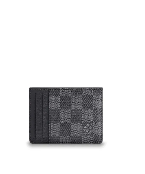 Louis Vuitton Neo Porte Cartes Card Holder Damier Graphite