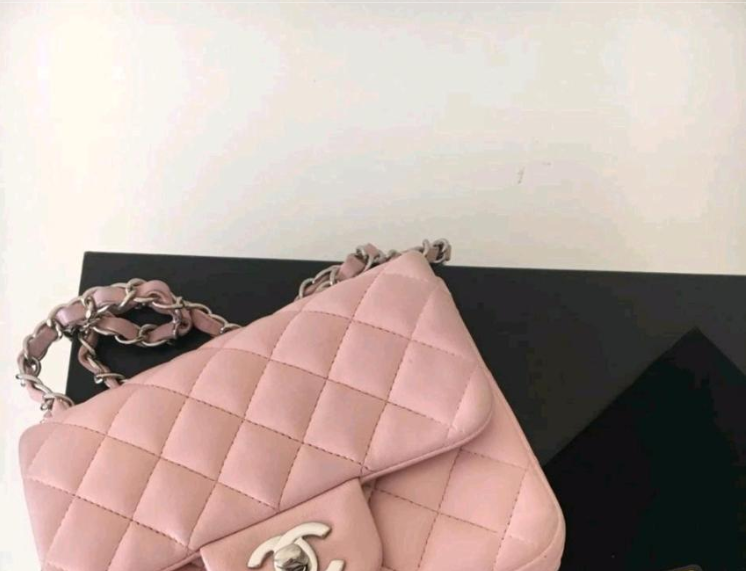 Chanel Mini Flap Bag Pink
