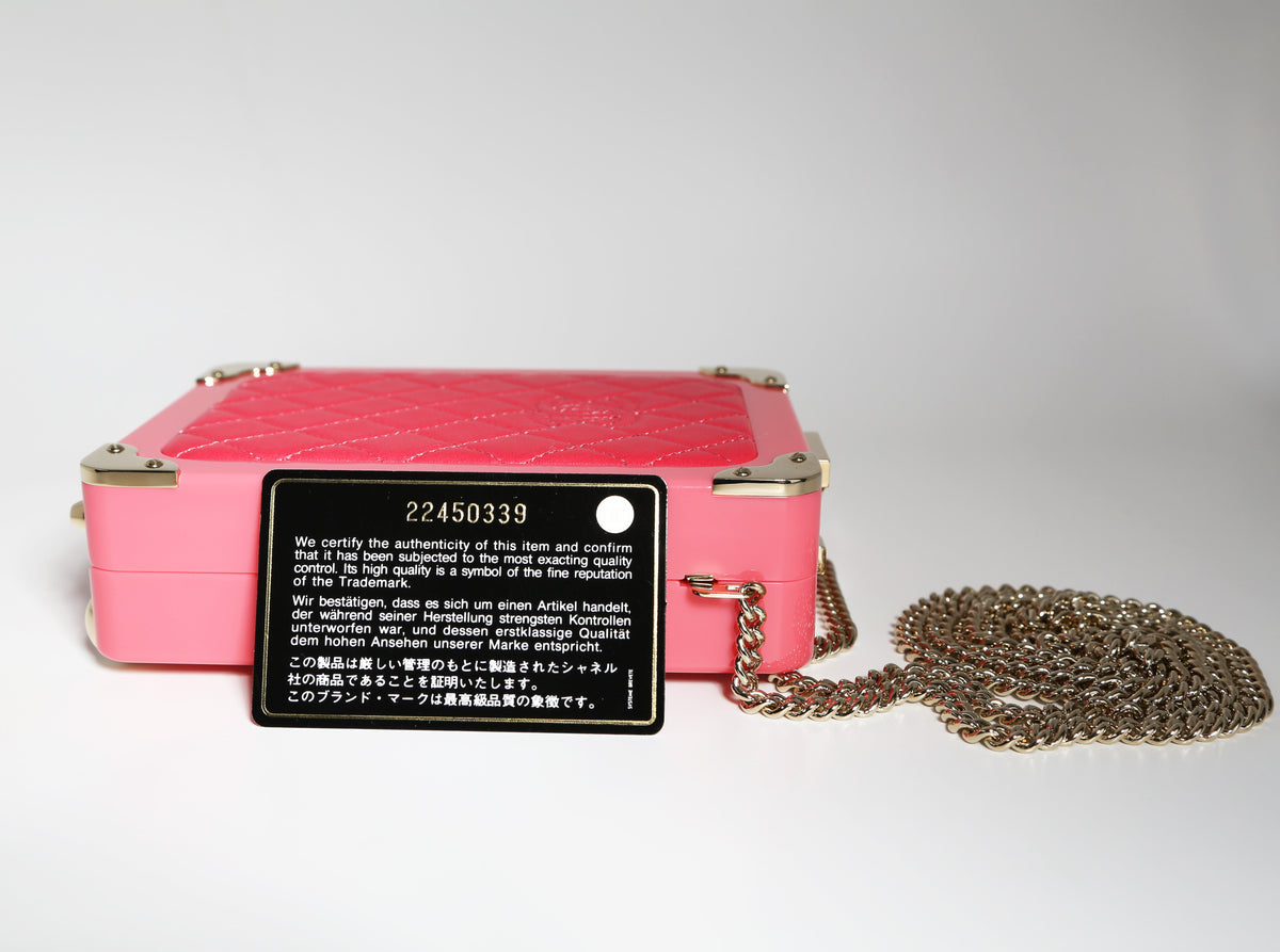 2016 SS Trolley Pink Minaudière