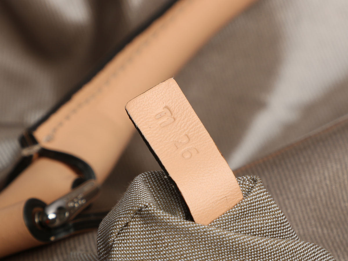 Tod’s Gray Coated Canvas G-Line Sacca Satchel