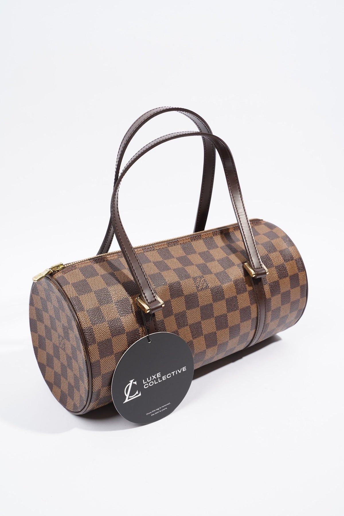 Louis Vuitton Papillon Damier Ebene / Brown Canvas 30