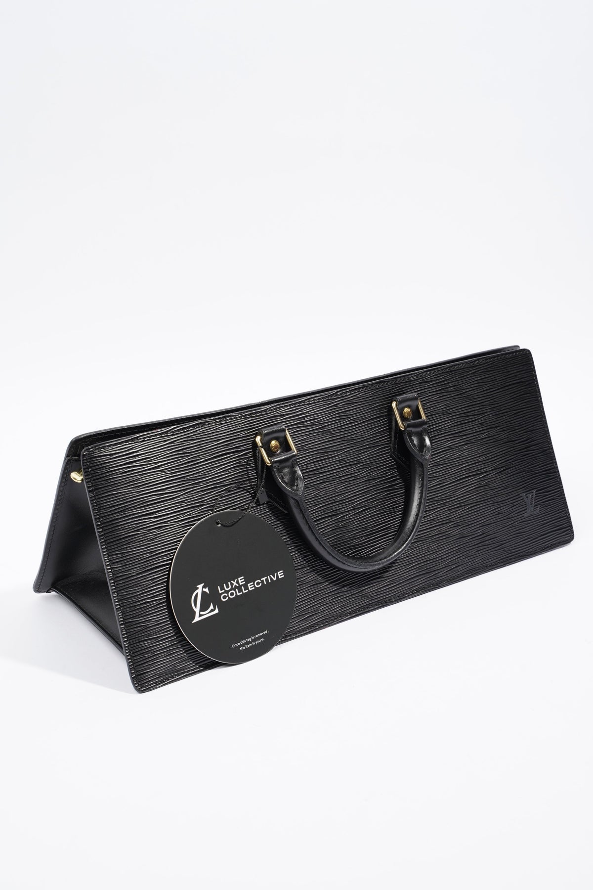 Louis Vuitton Triangle Bag Black Epi Leather