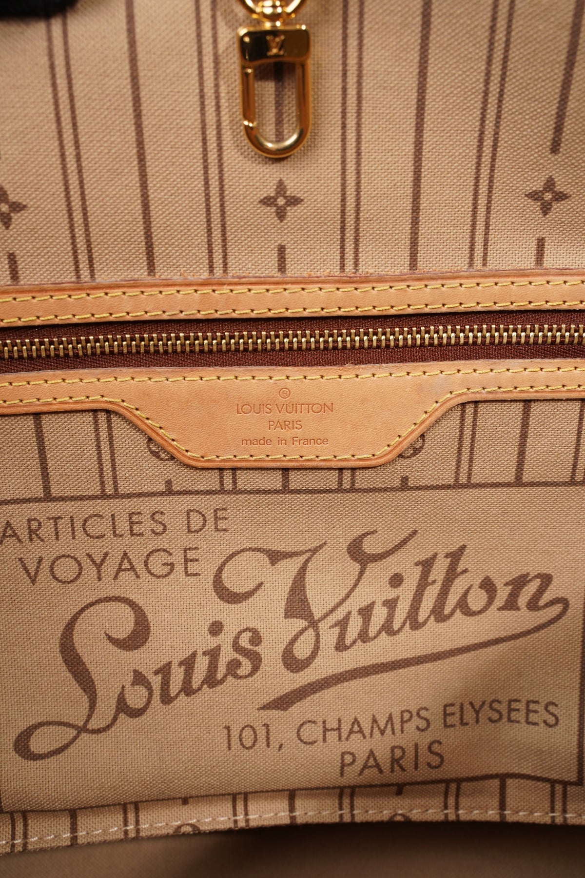 Louis Vuitton Neverfull Monogram / Brown Canvas PM