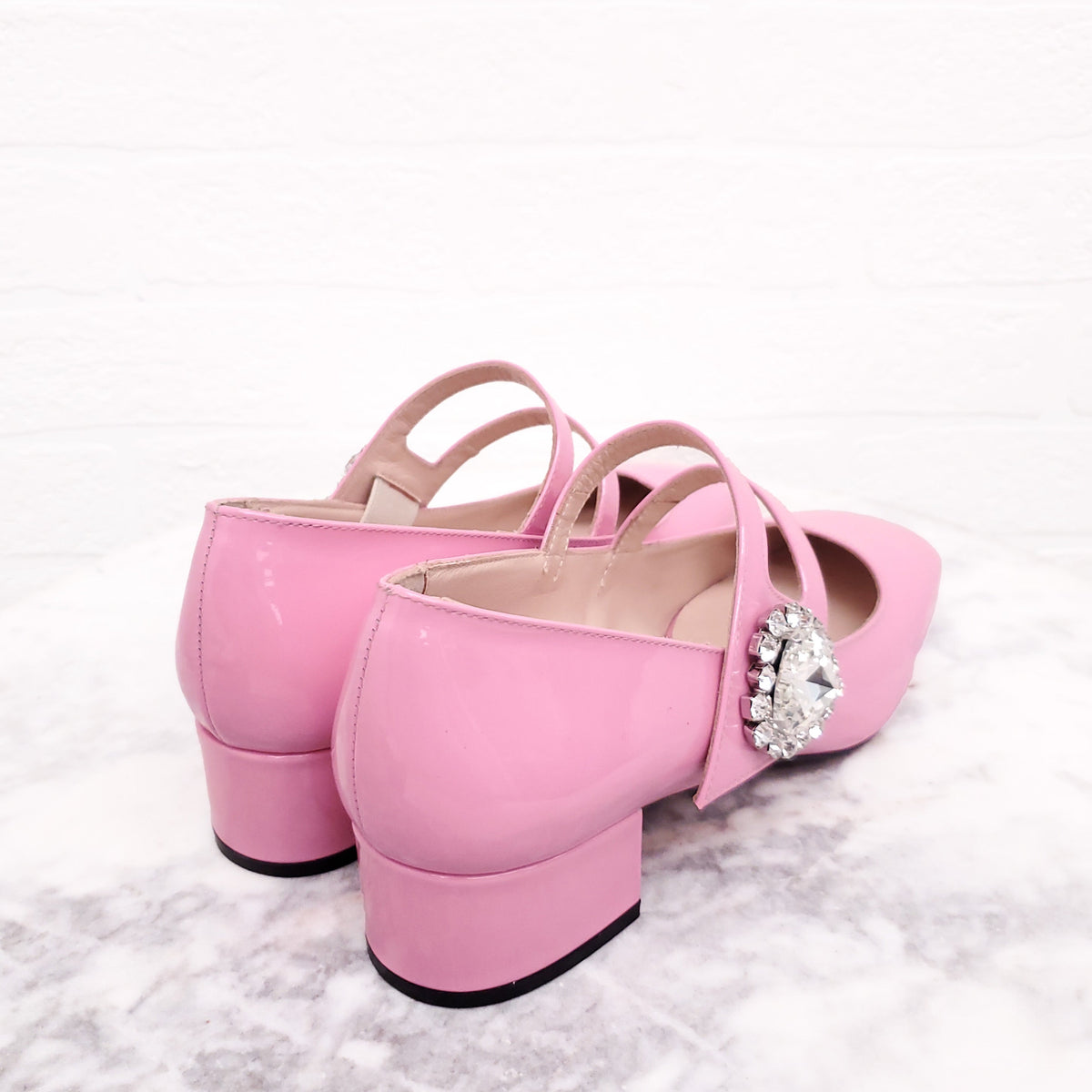 VIVETTA PINK MARY JANE PUMP - SIZE 39