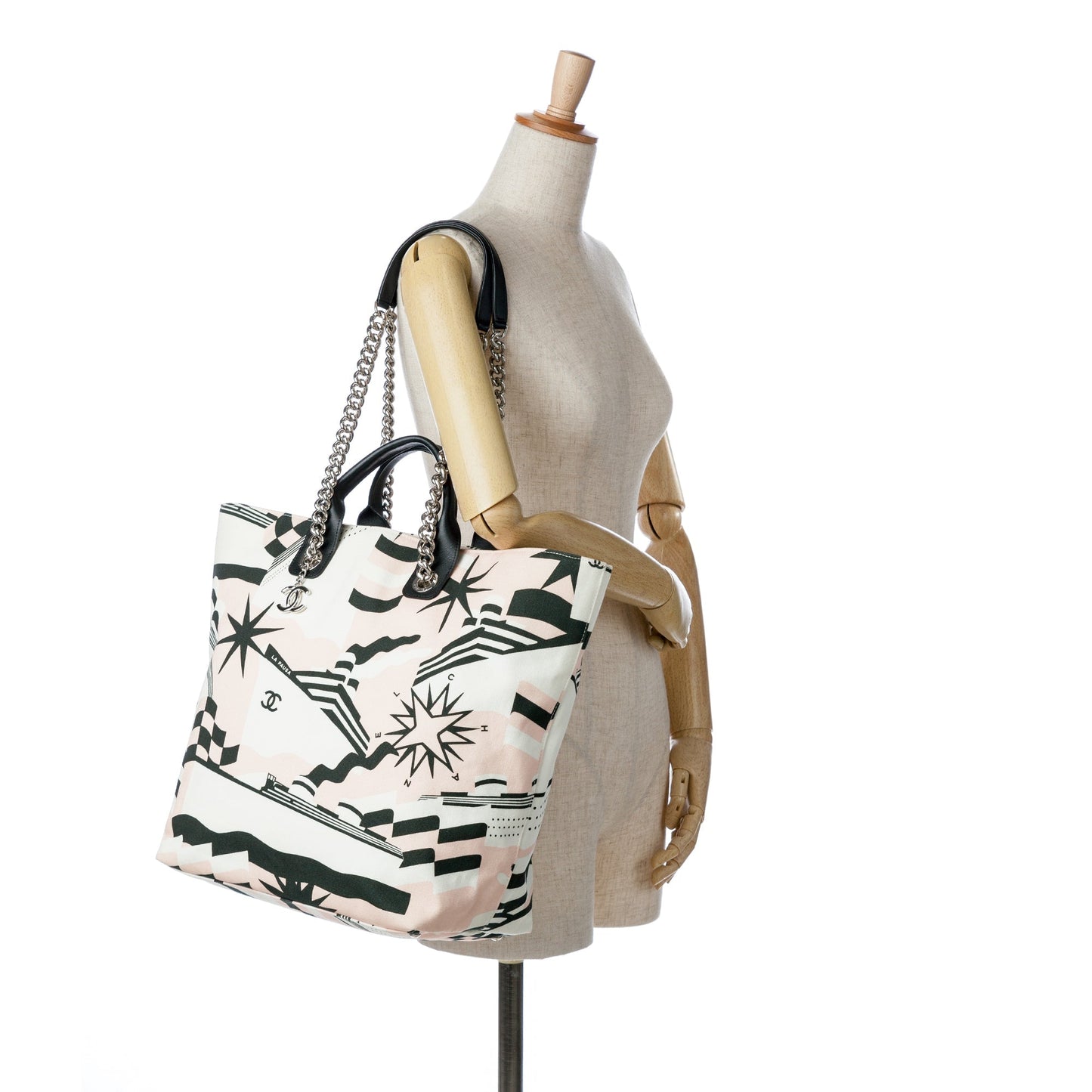 Multi Chanel La Pausa Bay Shopping Tote Satchel