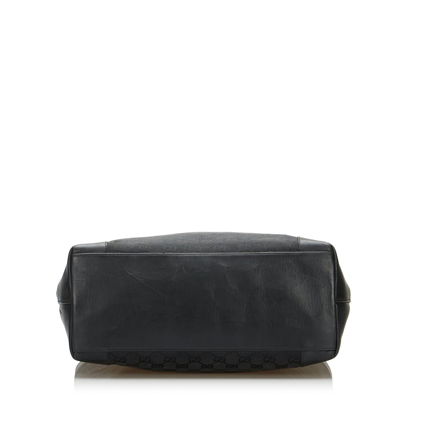 Gucci Tote Bag Black GG Canvas