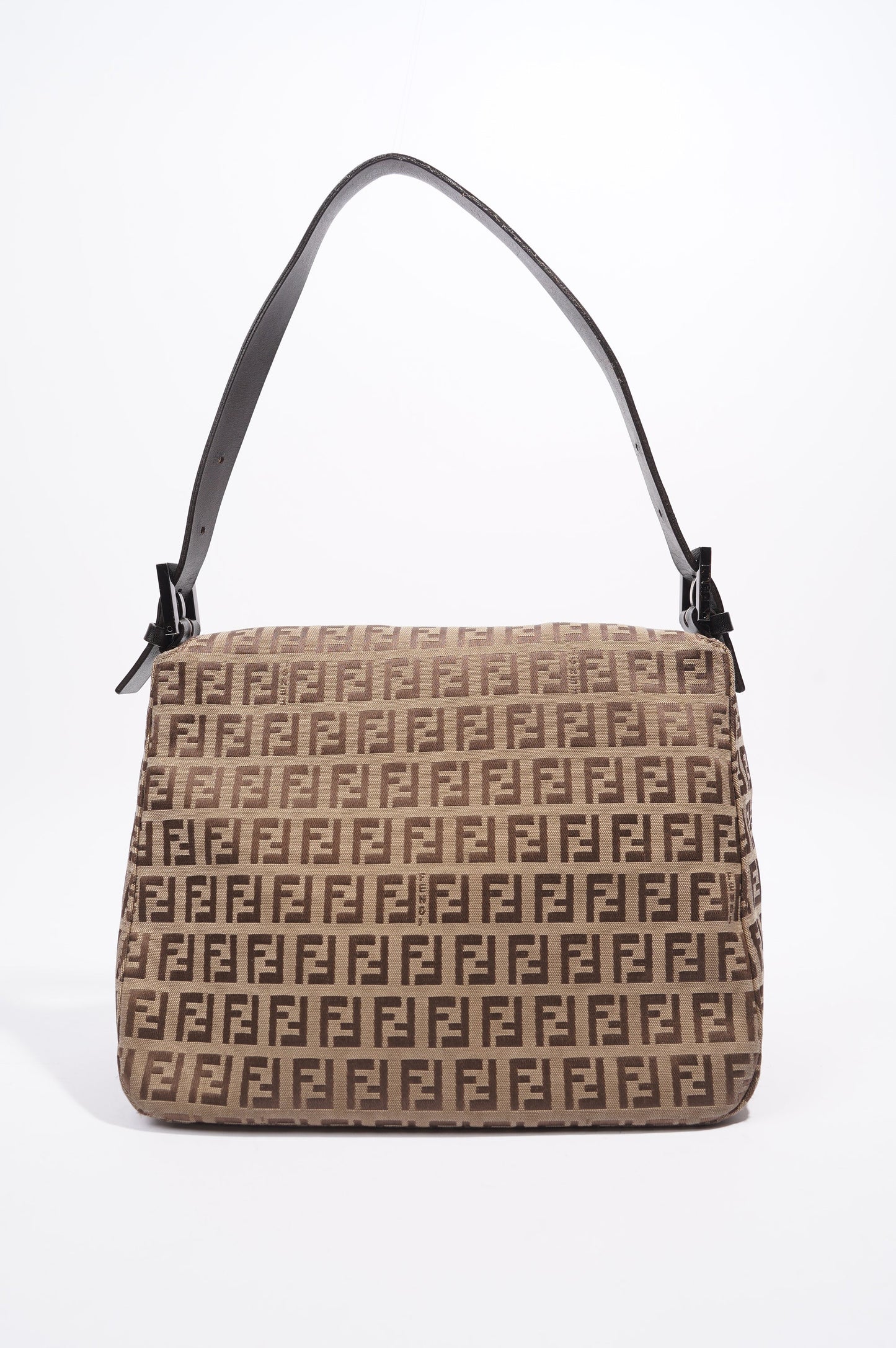 Fendi Baguette Bag Brown Zucca Canvas
