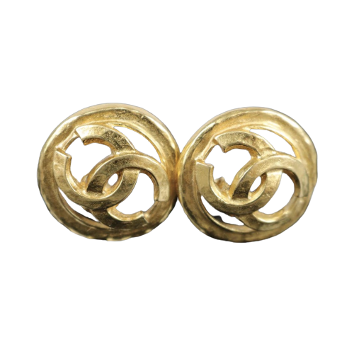 Rank A |CHANEL Vintage Earrings |082804