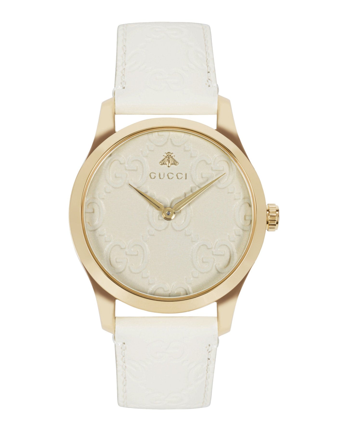 Gucci Womens Gold 38mm Strap Fashion Watch