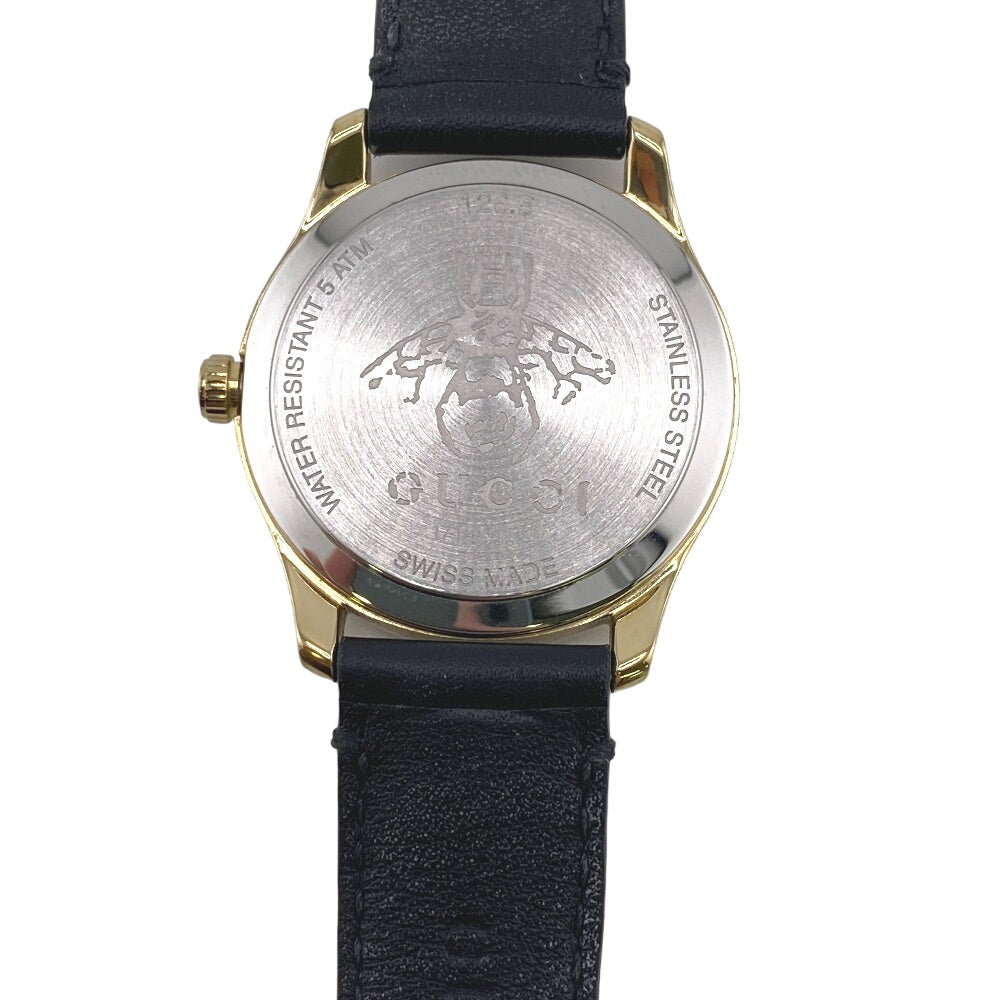 GUCCI Watches Gold Plated gold Quartz QZ Shell Dial G timeless Women Used