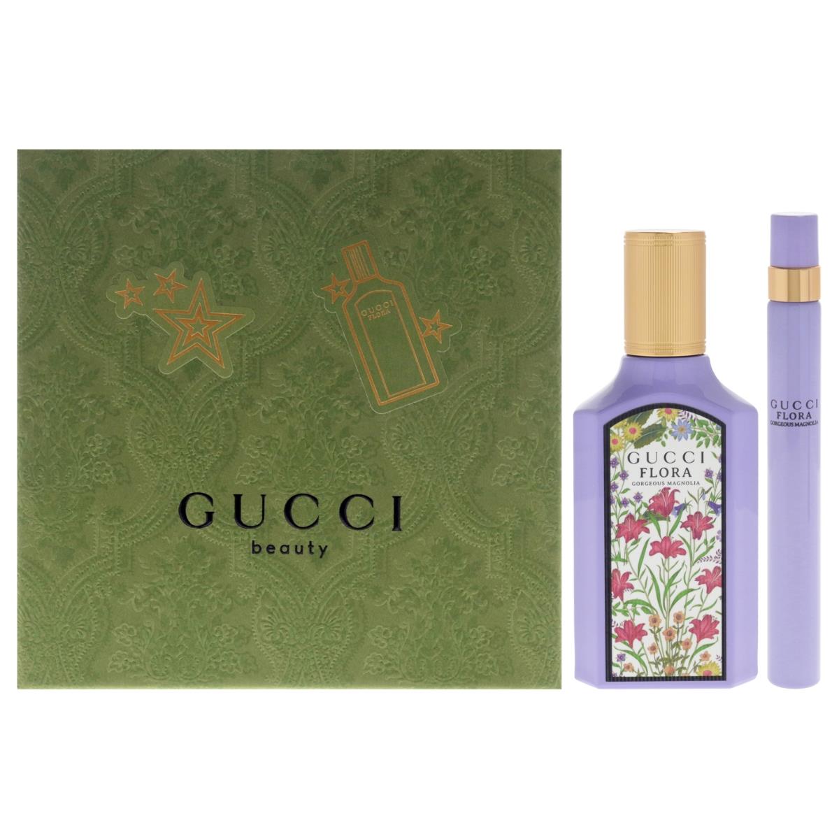 Gucci Flora Gorgeous Magnolia Gift Set for Women - 2 Piece