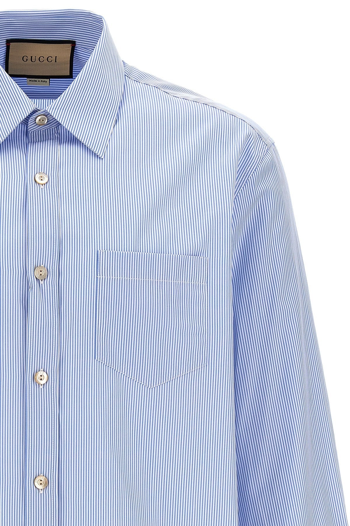 Gucci Men Striped Shirt
