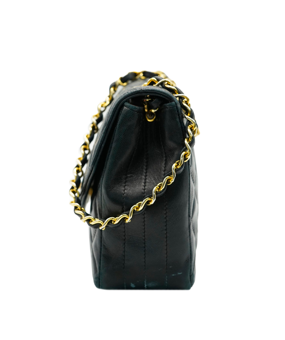 Chanel HALF MOON FLAP BAG HIGH CT GHW ALC2198
