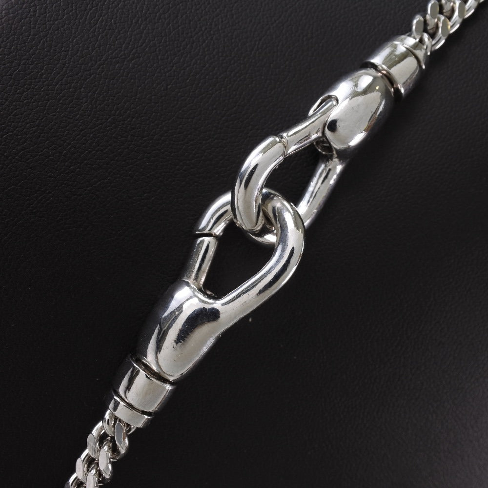 Christian Dior Dior Logo Bar Chain Wallet Wallet Chain Wallet Vintage French Silver Logo Bar sic