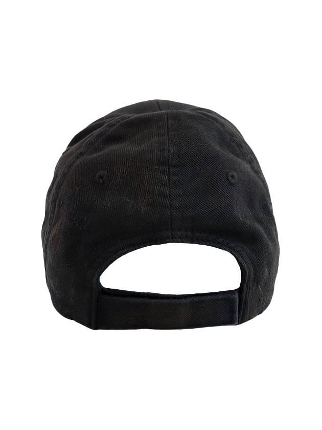 Luxury Balenciaga Unity Sports Icon Ball Cap Black