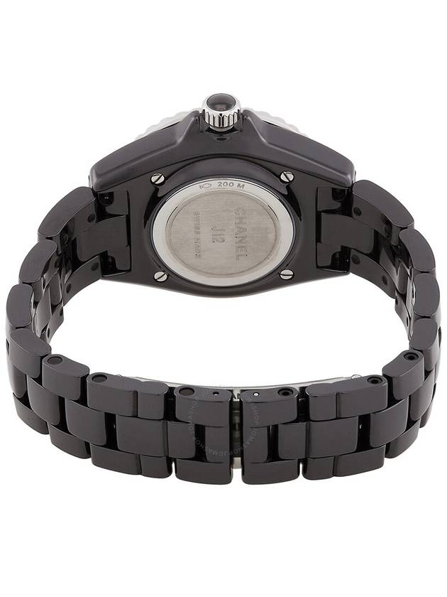 Chanel J12 Phantom Quartz Black Dial Ladies Watch H6346 Chanel