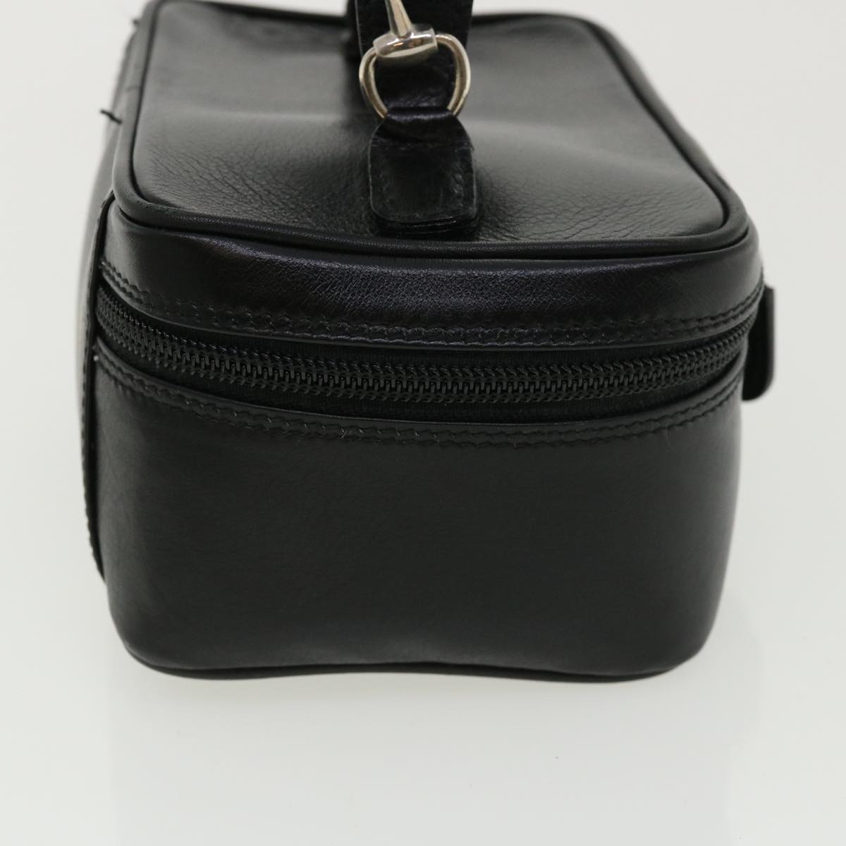 GUCCI Vanity Cosmetic Pouch Leather Black 032 270 0141 ac1828