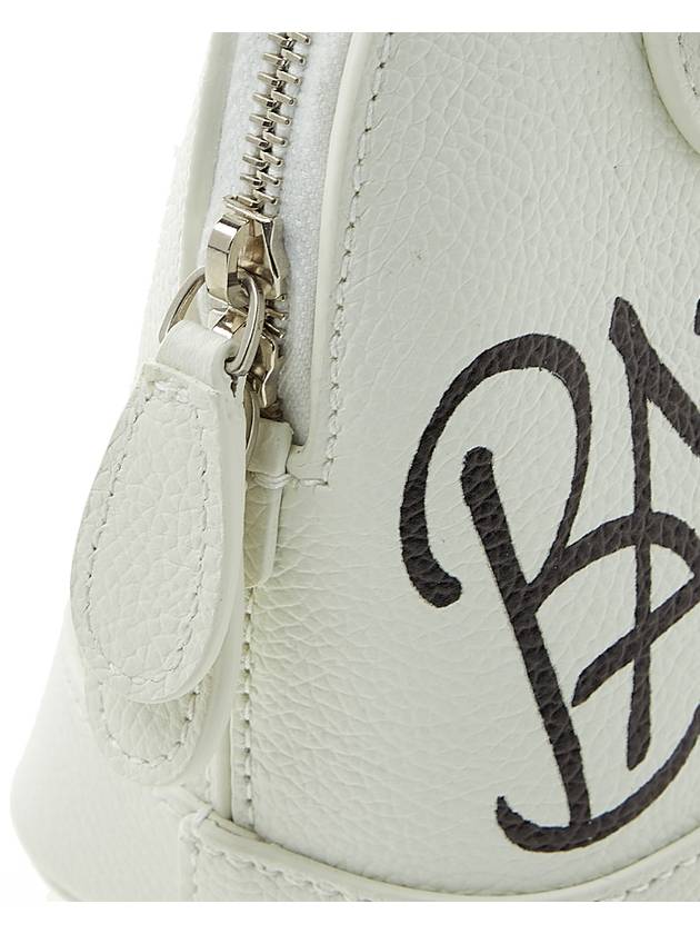 Luxury Balenciaga Ville Graffiti Tote Bag White