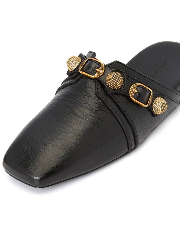 Luxury Balenciaga Cosy Cagole Bloafer Black