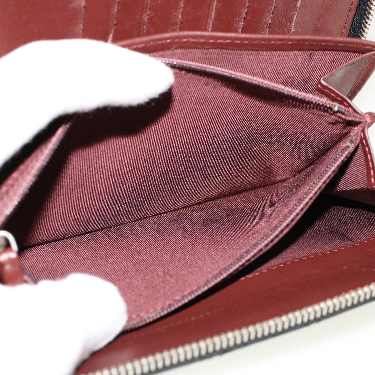 Top Quality Chanel Long Wallet Lamb Skin Black CC Auth am4587