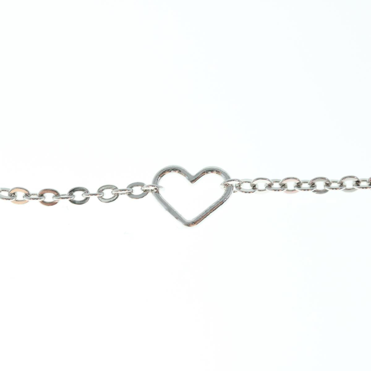 CHRISTIAN DIOR Bracelet metal Silver Auth am5520