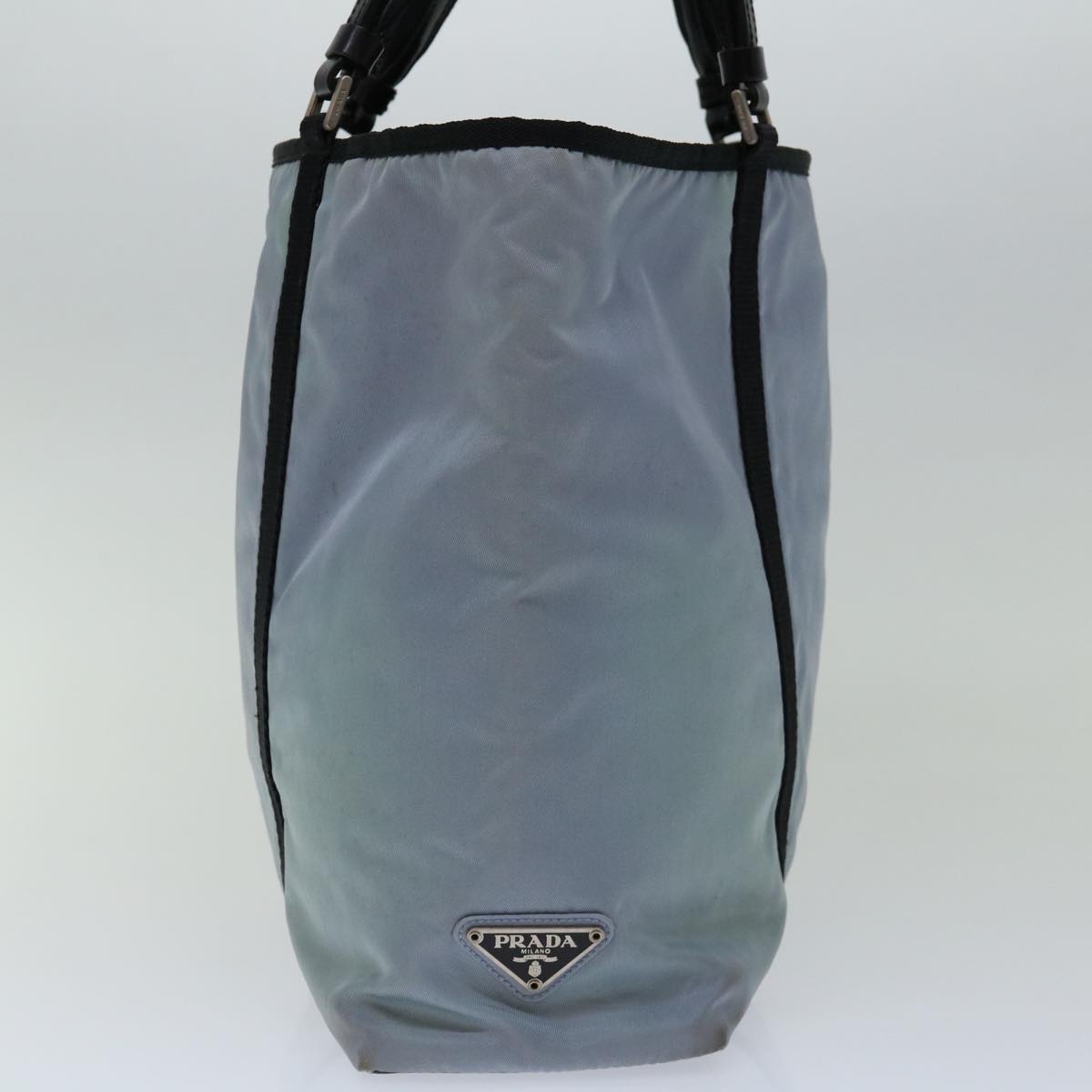 PRADA Tote Bag Nylon Blue Auth ar11580B