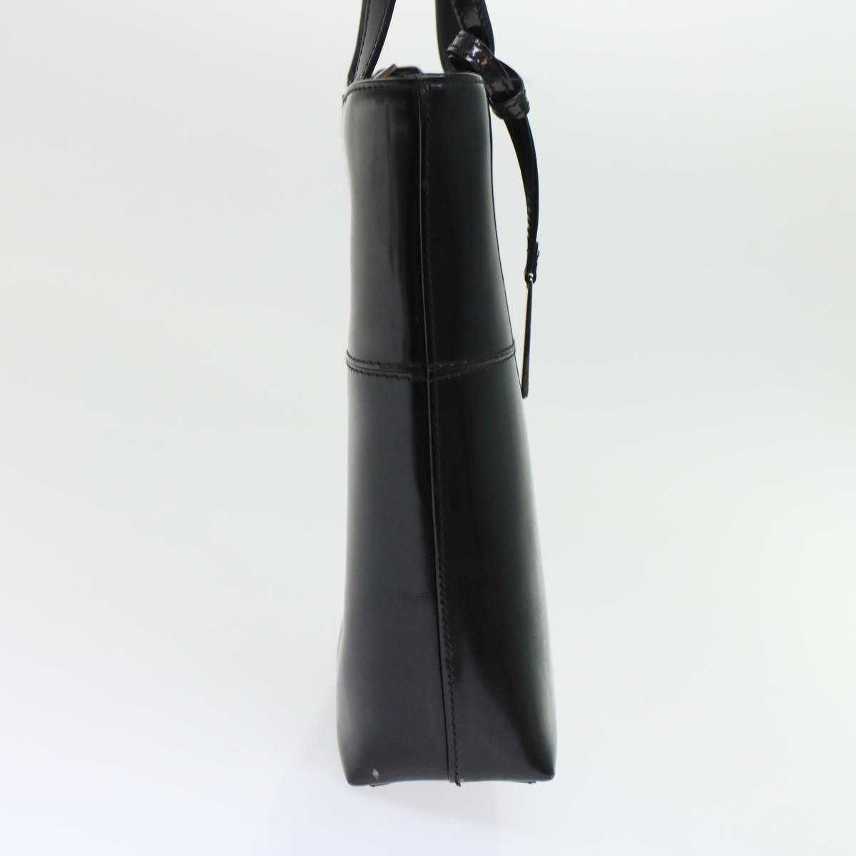 GUCCI Hand Bag Patent leather 2way Shoulder Bag Black 000-2113-0553 ar9686B