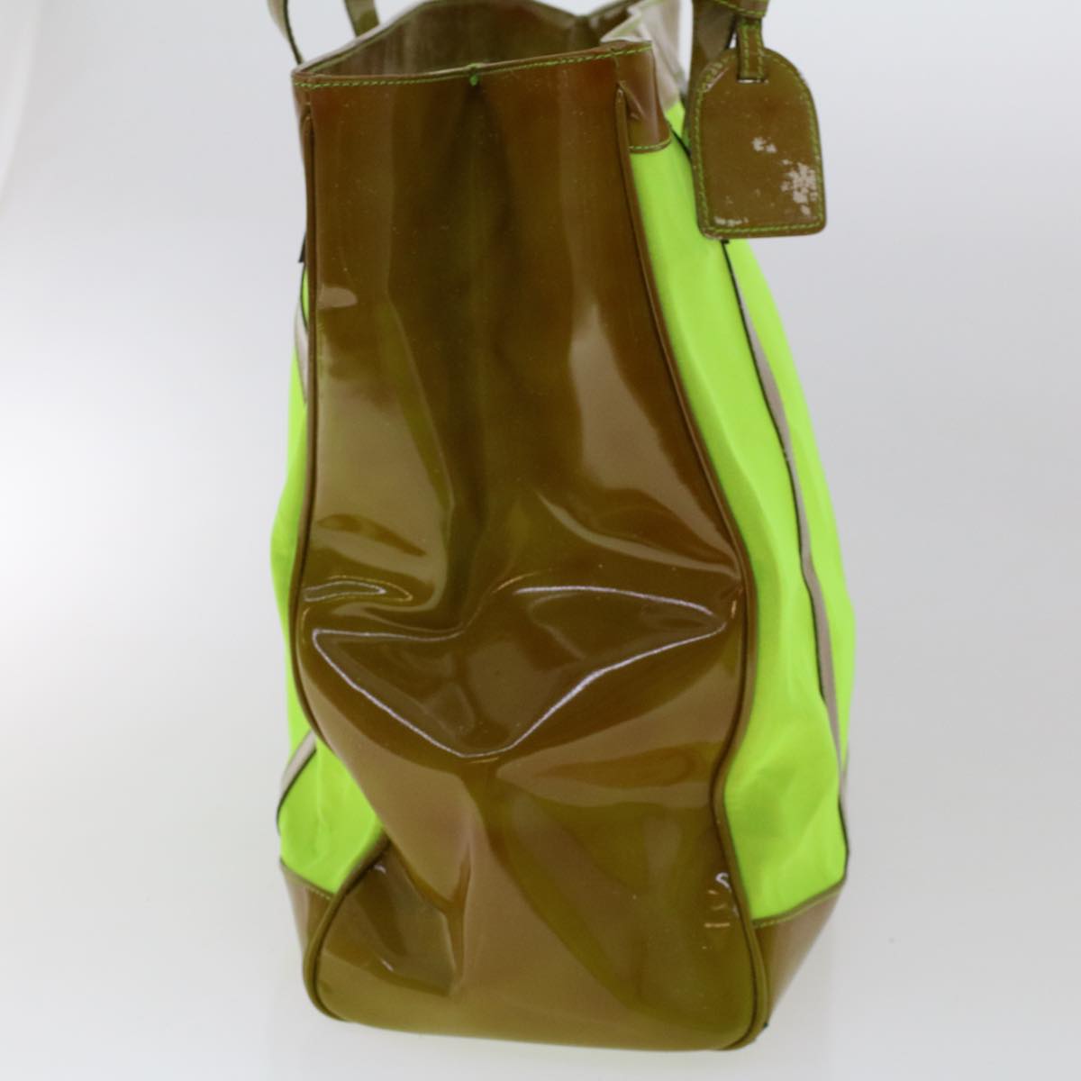 GUCCI Hand Bag Canvas 2Set Yellow ar9899B