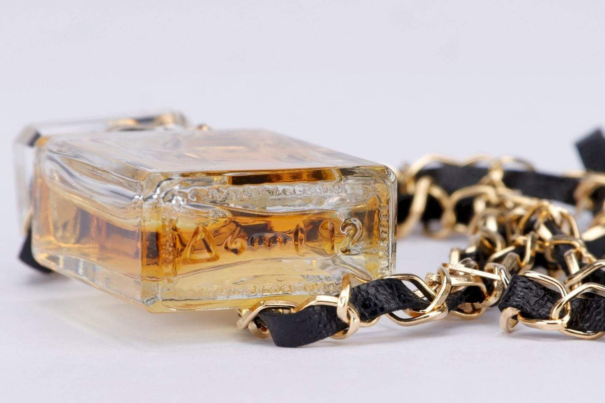 Chanel N5 Perfume Pendant Necklace