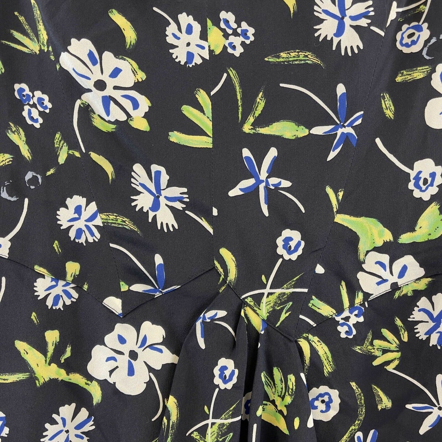 Chanel - Vintage 97P Silk Floral Dress