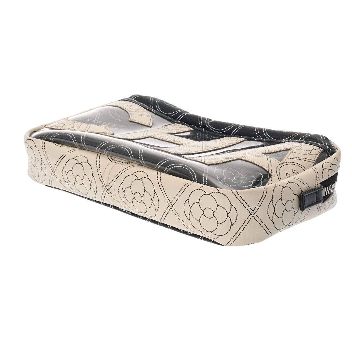 Chanel Logo Camelia Black / White -