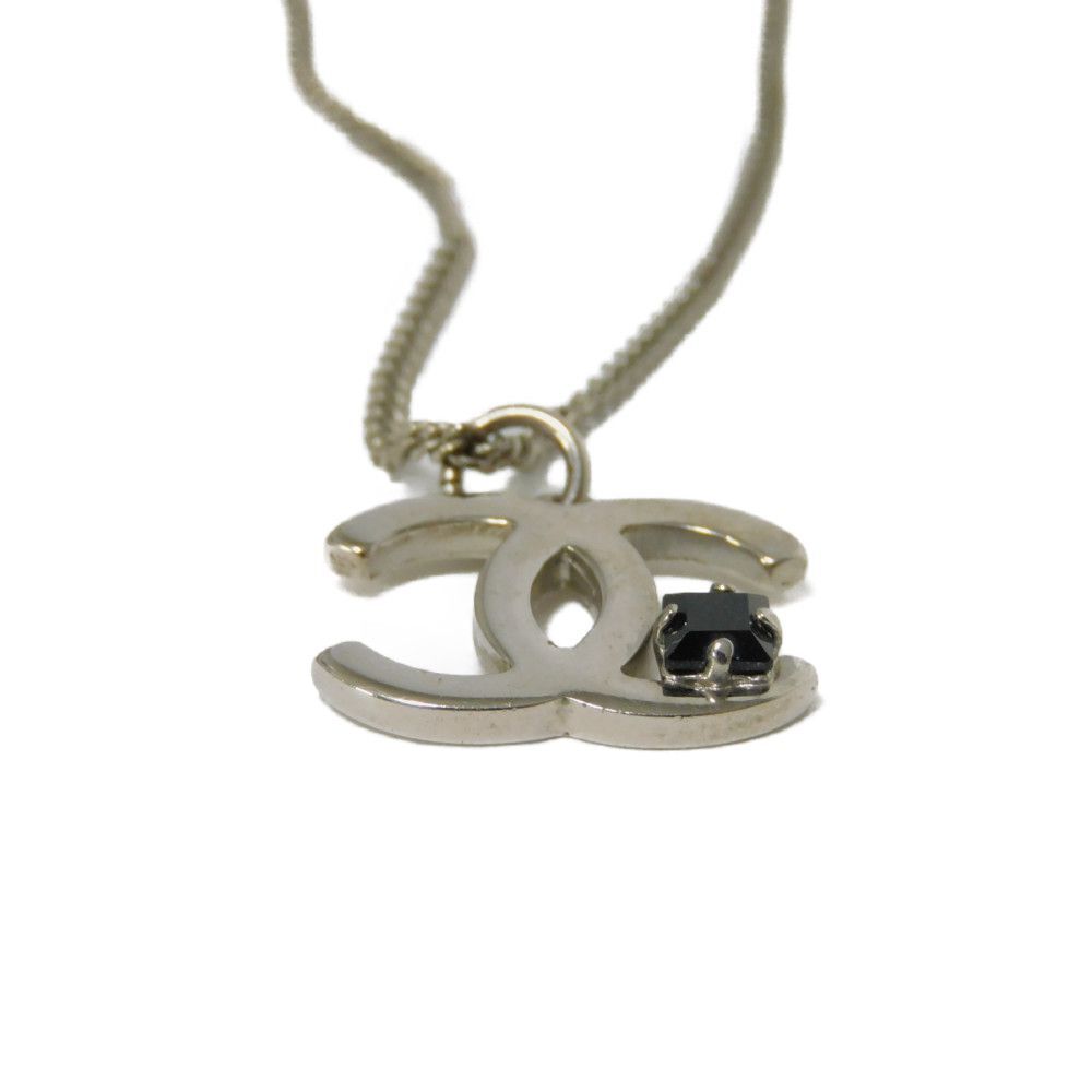 Chanel Crystal Coco Mark Necklace