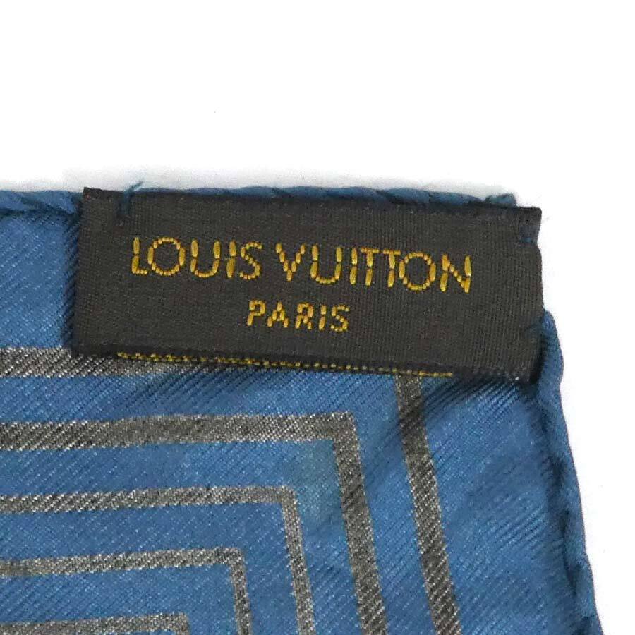 Louis Vuitton Scarf Dark Blue/Brown