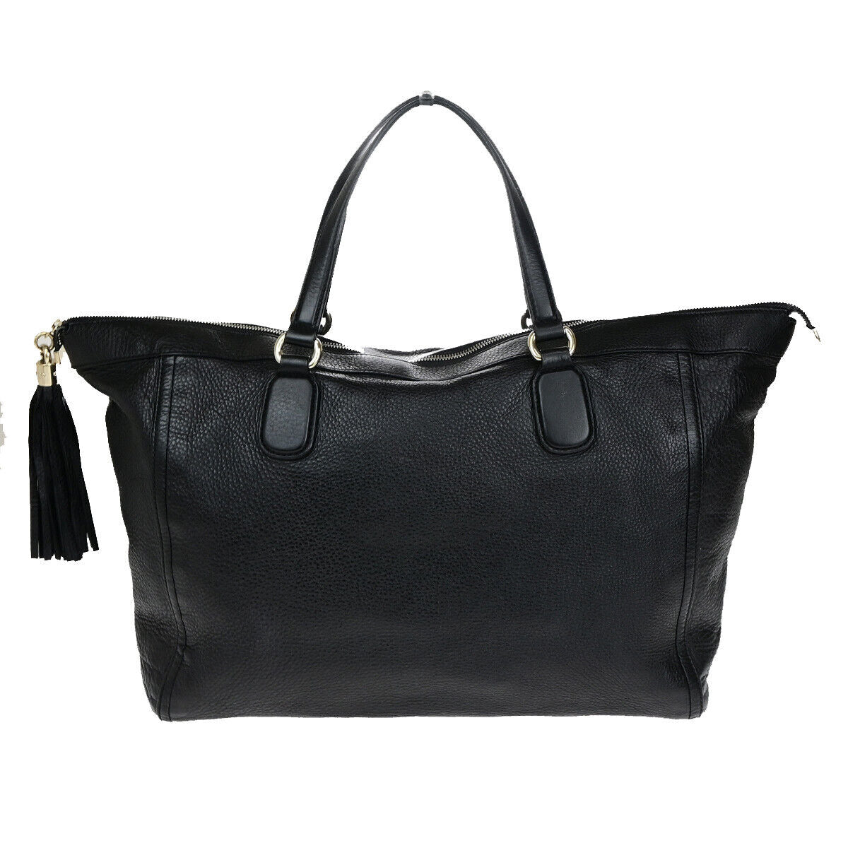 Gucci Gg Logo Soho Tassel Shoulder Tote