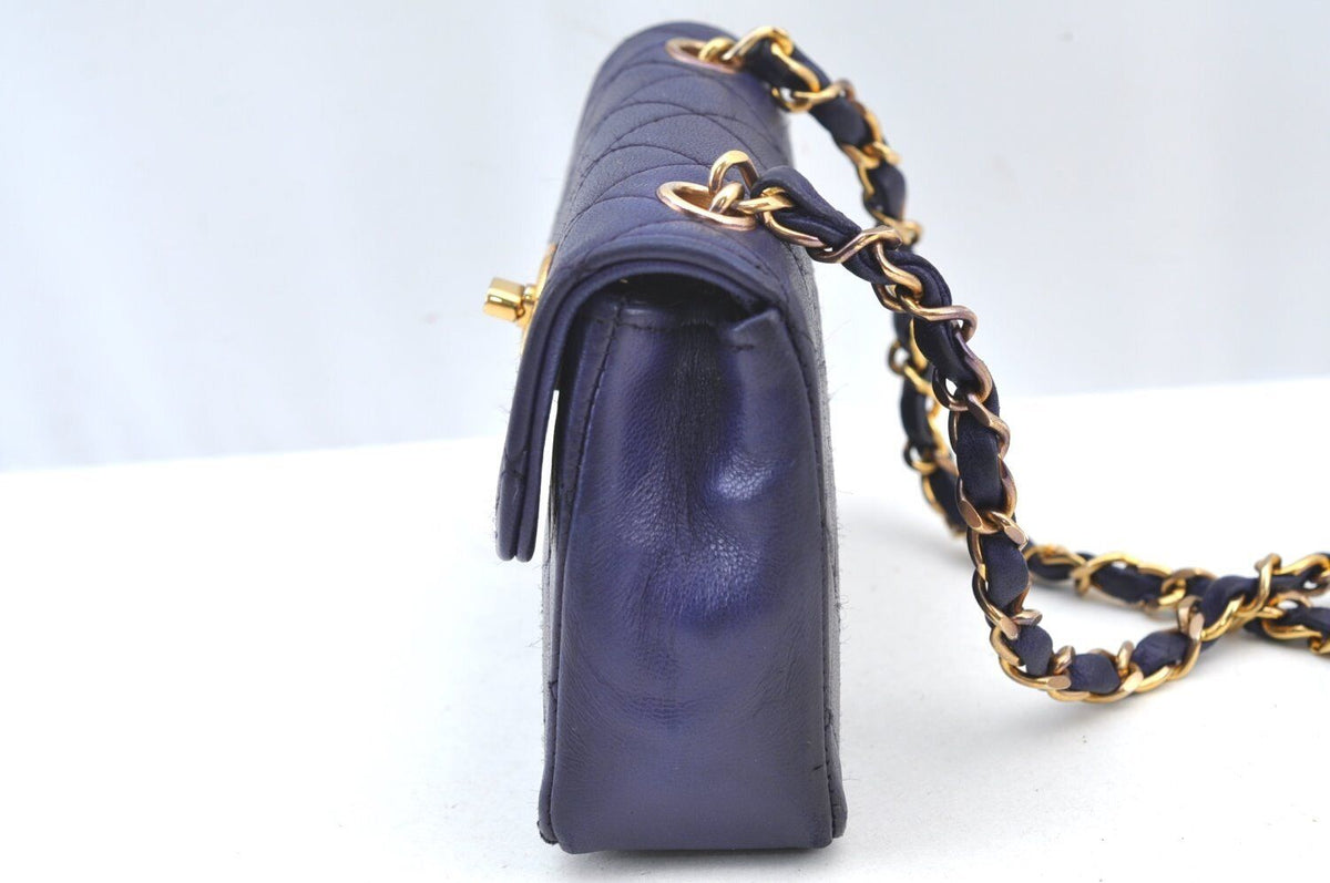 Chanel Lamb Skin Mini Matelasse