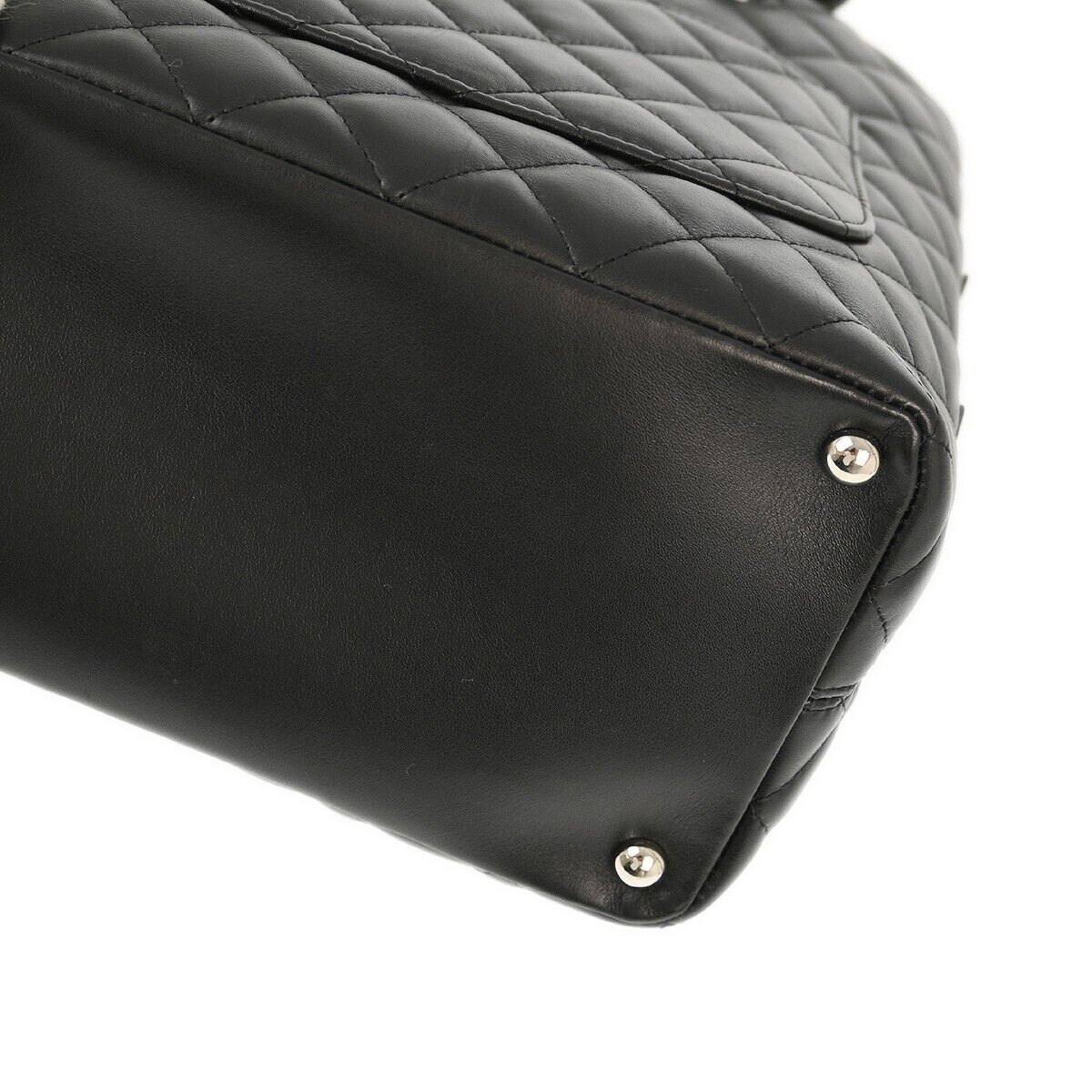 Chanel Black Calfskin Cambon Ligne Tote