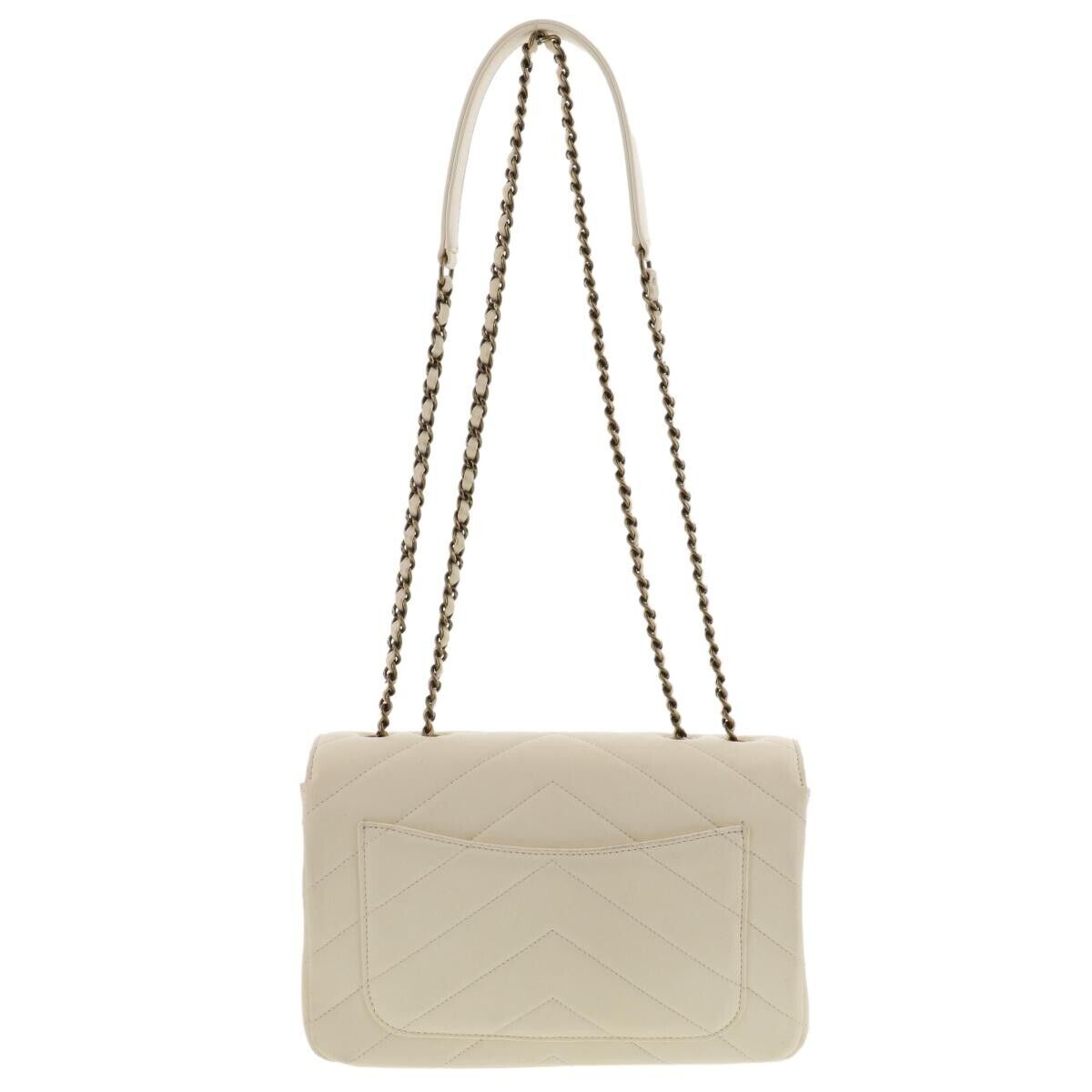 Chanel Chevron V-Stitch Chain Shoulder