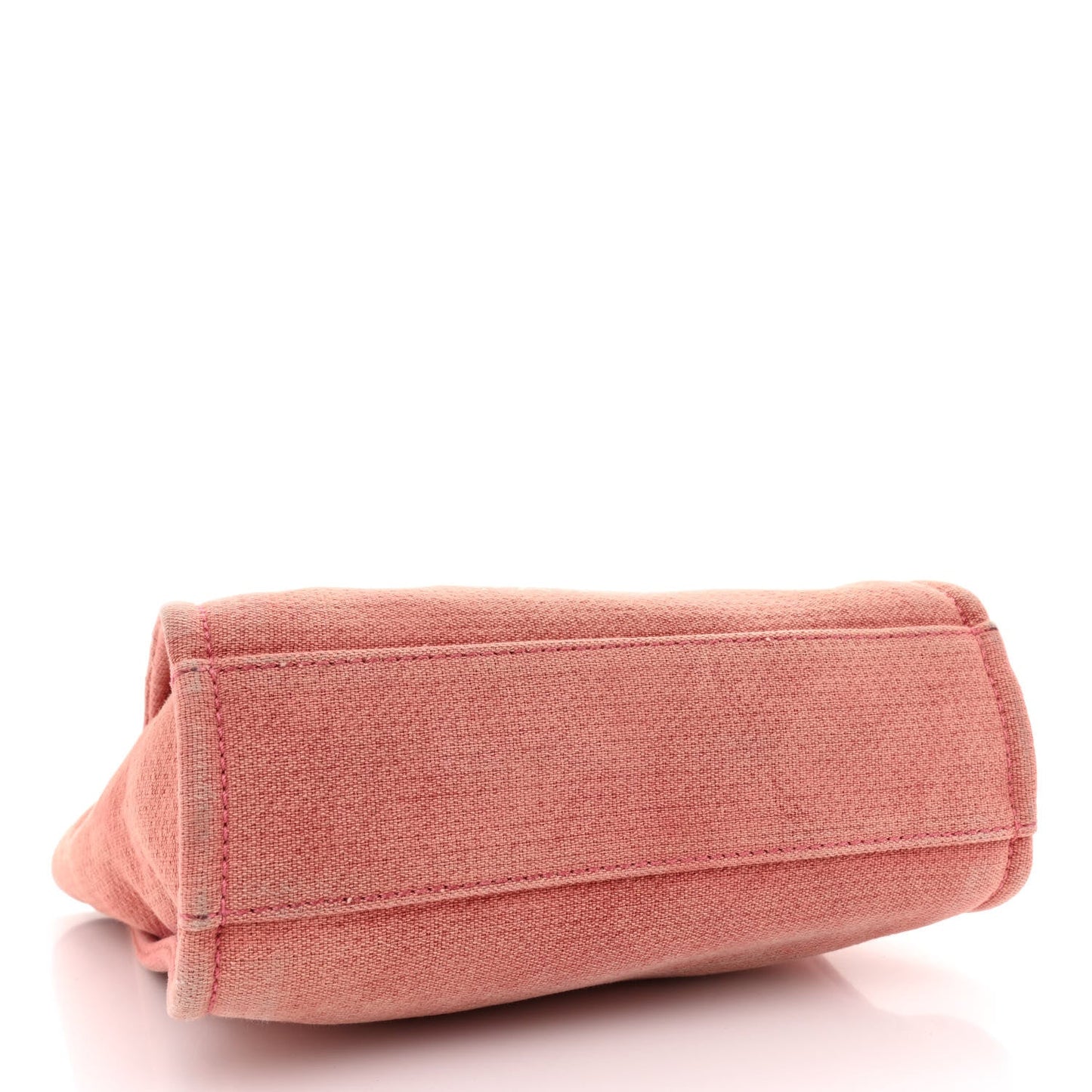 Chanel Canvas Mini Deauville Tote Red